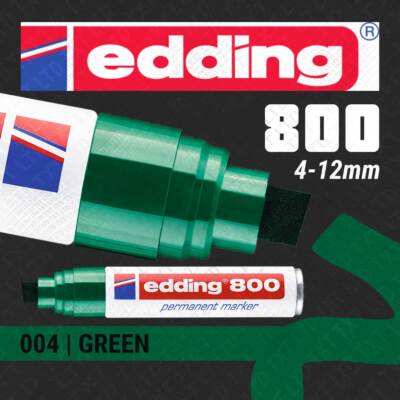 10x edding Permanent Marker | Colours/Nibs for All Surfaces | Made in Germany