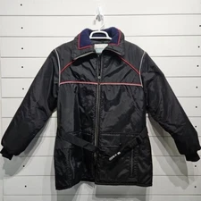 Vtg Snowmobile Ski Ice Fishing Snowboard Racing Coat Mens Large Yamaha Colors