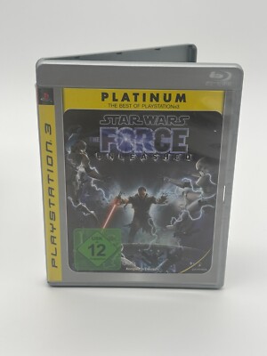 PS3 Sony Playstation 3 - Star Wars  - The Force Unleashed  Platinum - oA/PAL