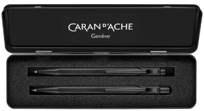 CARAN D'ACHE Schreibgeräte-Set BLACK CODE schwarz