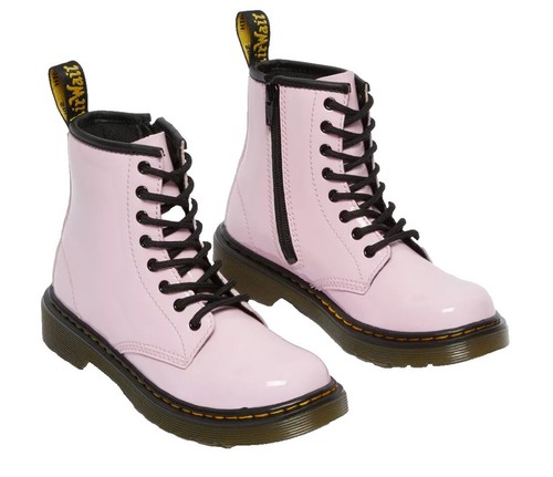Dr. Martens 10084 Pink Patent Leather Casual Lace Up Shoes  display picture 2