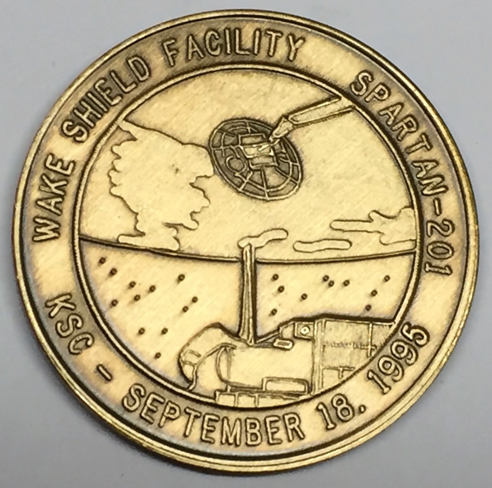 N069 NASA SPACE SHUTTLE COIN / MEDAL, ENDEAVOUR, STS69 eBay