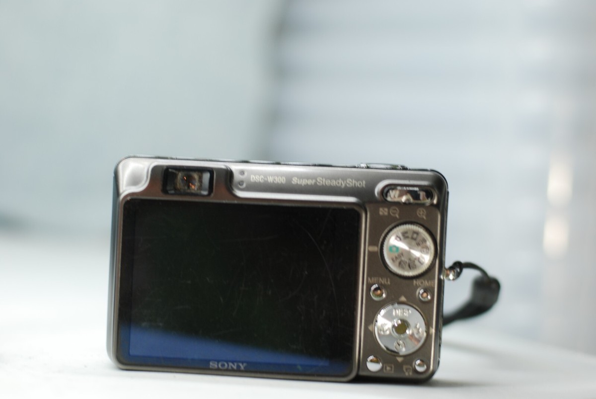 F3055】 SONY Cyber-Shot DSC-W300 グレー ソニー Amazon | ソニー