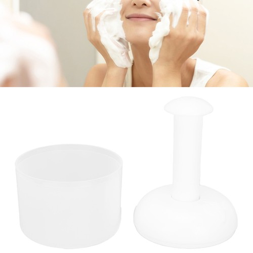 Facial Cleanser Foam Cup Portable Plastic Whip Bubble Maker for Making Cleanser