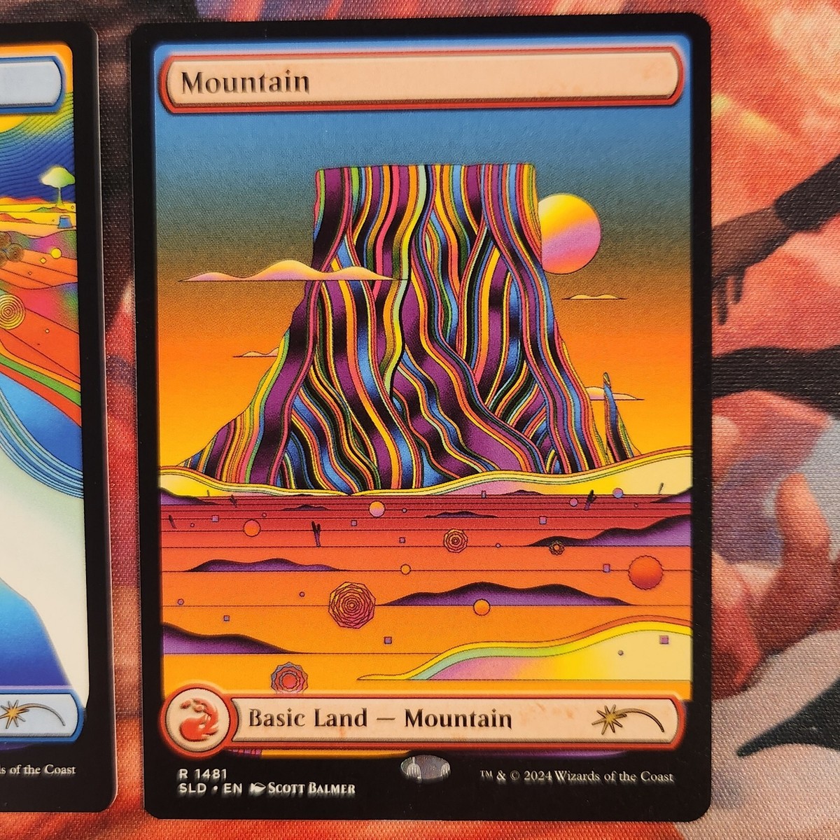 MTG Secret Lair Strange Sands Non-Foil SET Island Mountain Swamp