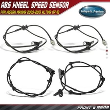 4x Front & Rear ABS Wheel Speed Sensors for Nissan Altima 2007-2012 Maxima 09-14