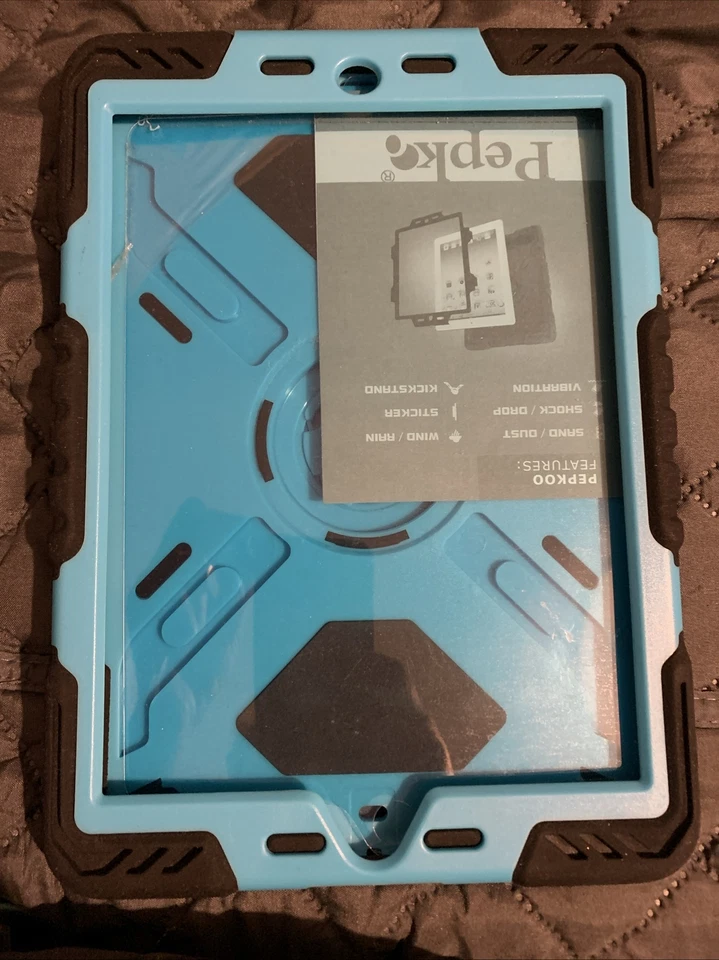 Pepkoo iPad 2017/2018 Light Blue Case  For Air 1 & 2 - Image 2 of 4