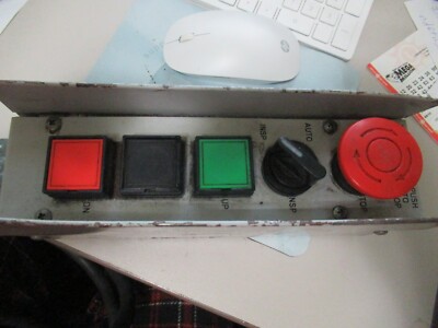 Elevator CAR TOP RUN BOX USED.UP & DOWN BUTTONS STOP SWITCH