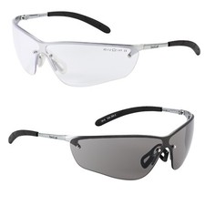 Bolle Silium Safety Glasses Anti-Scratch Anti-Fog Clear / Smoke Lens 