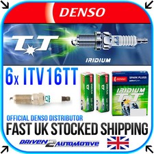 6x DENSO ITV16TT 4718 IRIDIUM TT SPARK PLUGS FOR CADILLAC CTS 3.6 AWD 01.08-