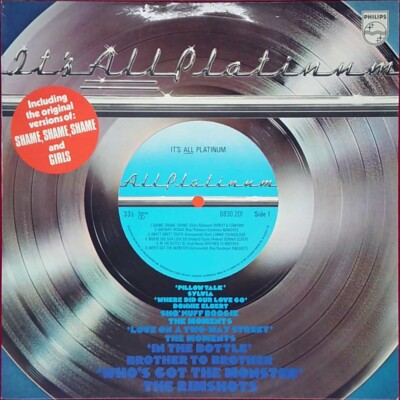 Various Artists   It's All Platinum - Philips Records - Netherlands - 1975