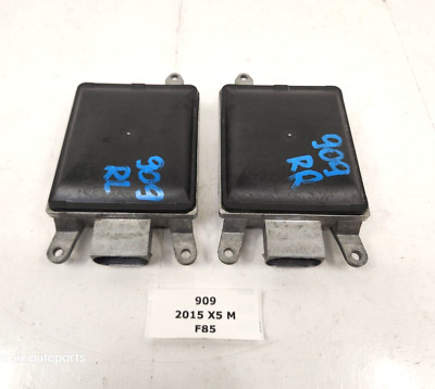  OEM BMW F25 F85 F86 Blind Spot Alert Lane Change Warning Departure Sensors Pair