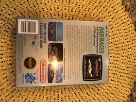 Rad Racer (NES Nintendo) CIB completo di scatola, cartuccia, manuale (occhiali 3D)