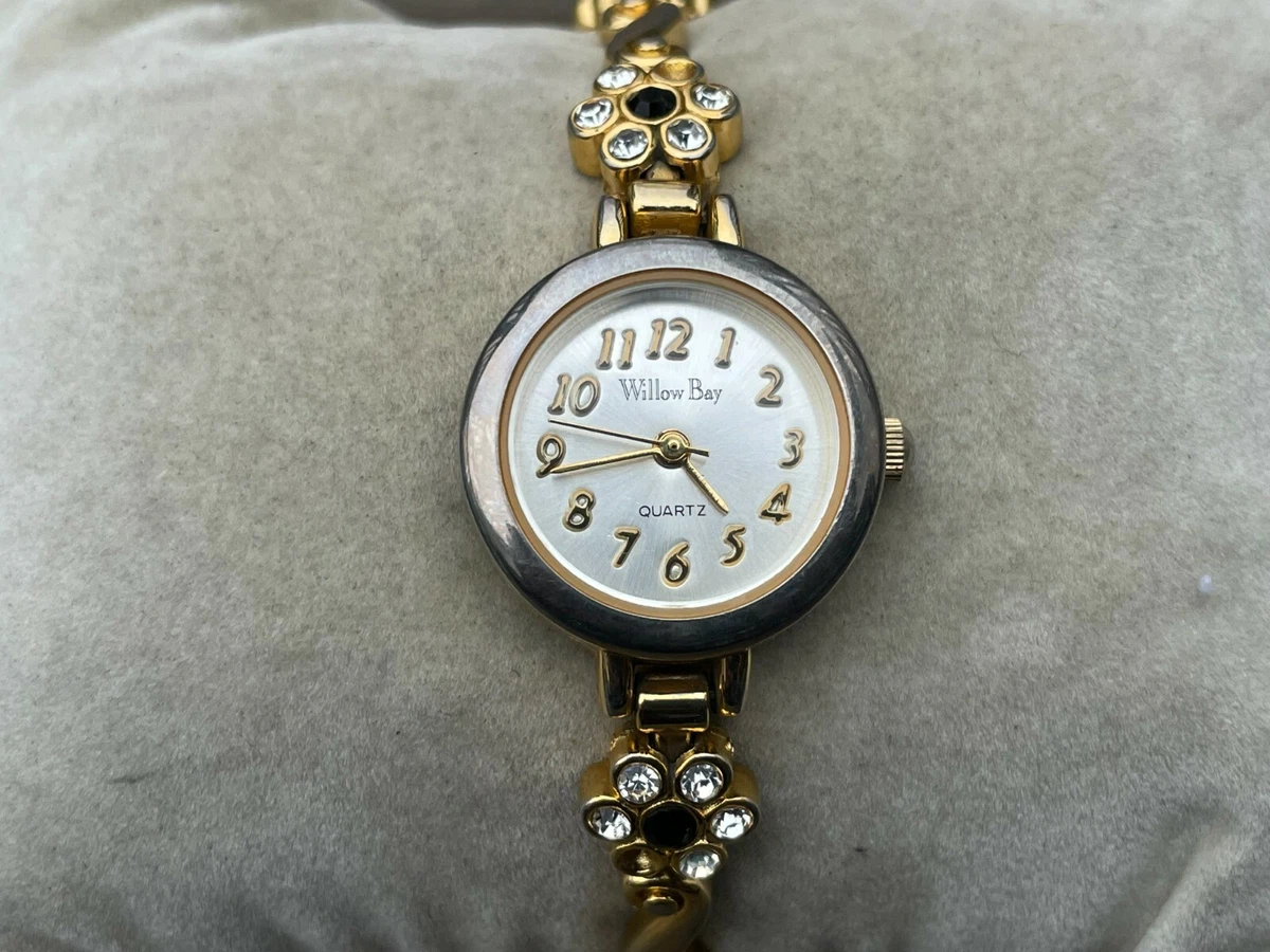 Willow Bay Wrist Watch Gone Tone Analog Ladies Watch Japan Movement Quartz Watch
