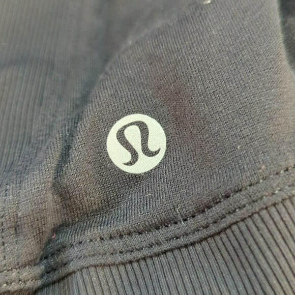 Lululemon Reversible Hooded Zip Up Sweater Jacket Black 10 gym