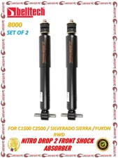 Belltech Nitro Drop 2 Front Shocks For C1500 C2500/Silverado Sierra / Yukon RWD