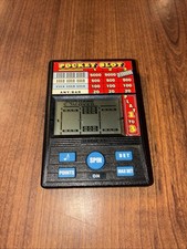 Radica Model 1370 Casino Slots Electronic Handheld Pocket Game Works Tested