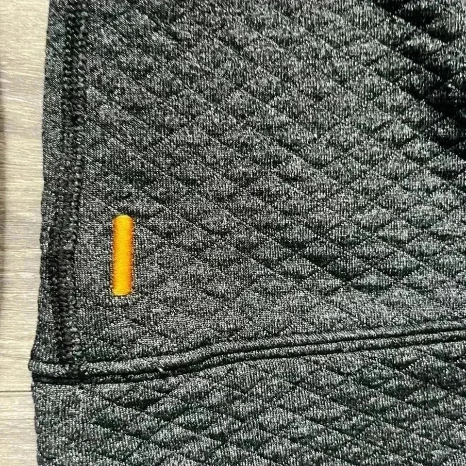 Sudadera deportiva Lucy acolchada gris carbón ropa deportiva yoga talla M Foto 3 de 4