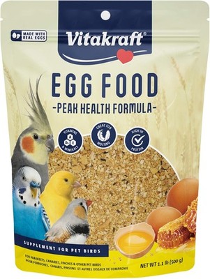 Vitakraft VitaSmart Egg Food for Birds - Daily Supplement for Parrots-1.1 Pound