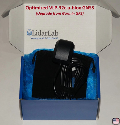   Upgraded Velodyne VLP-32c GNSS GPS   u-blox Lidar ~ Precise Timing & Position