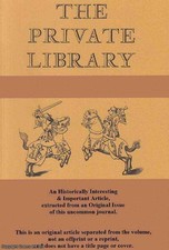 REPAIRING BOOKS BOUND IN LEATHER. AN ORIGINAL ARTICLE FROM THE PRIVATE LIBRARY J