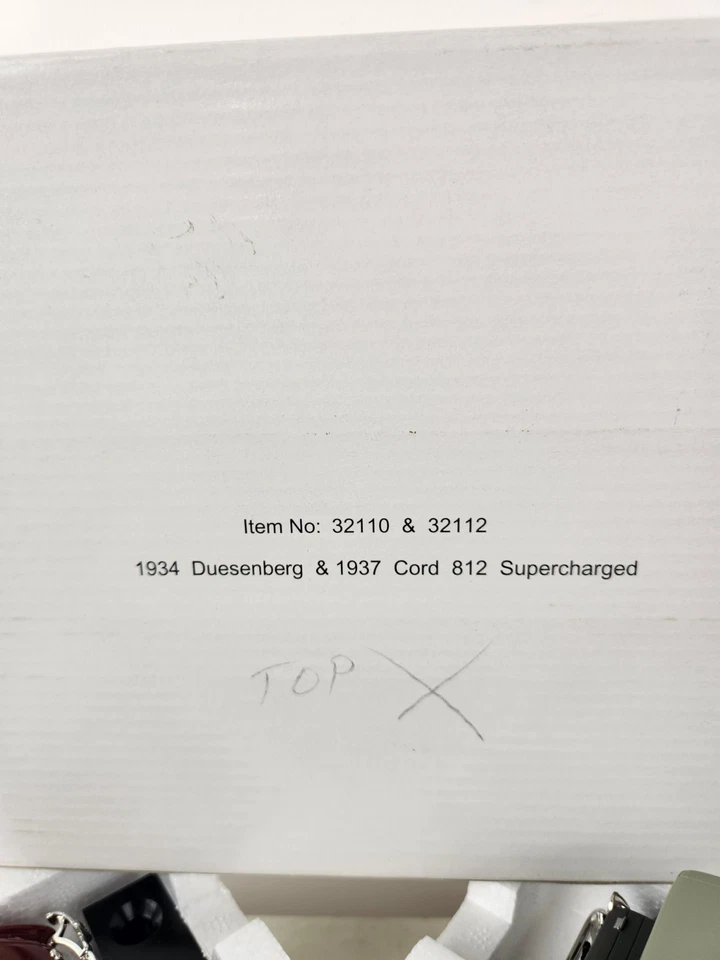 National Motor Museum Mint Die-Cast 1937 Cord 812 & 1934 Duesenberg 32112 &32110 - Image 2 of 4