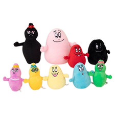 Barbapapa Family Plush 6" Soft Cuddly Shape Shifter Cartoon TV Series Characters