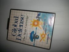 Global Defense, w/manual and original box (Sega Master System, 1987) Excellent