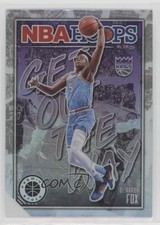 2019 Panini NBA Hoops Premium Stock Get Out the Way Holo De'Aaron Fox #13 04r8