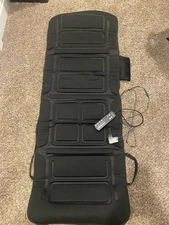 Portable Electric Heated Massage Mat for Full Body Back Heat Vibration