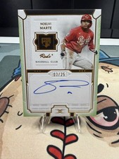 2024 Topps Definitive Collection Definitive Rookie Autographs Noelvi Marte /25 