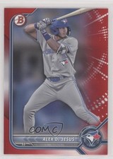 2022 Bowman Draft Red 3/5 Alex De Jesus #BD-147 sc8
