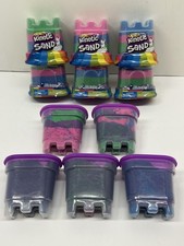 Kinetic Sand Rainbow Unicorn Lot of 11 - 6 New  5 Opened Multicolor
