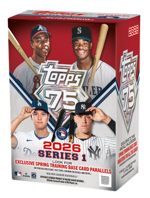 2026 TOPPS SERIES 1 BASEBALL VALUE BLASTER BOX (72 cards) MLB Brand New ASAP QTY