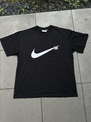 Carhartt WIP x Nike clothing collection Black T-Shirts size L