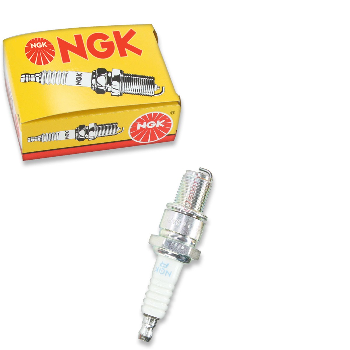 NGK 5422 BR8ES Standard Spark Plug for WR4CC W24ESR-U W24ESR TY26716 S42XLR go