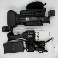 Canon XF400 4K UHD 60P Professional Camcorder Black Tasted Working Japan