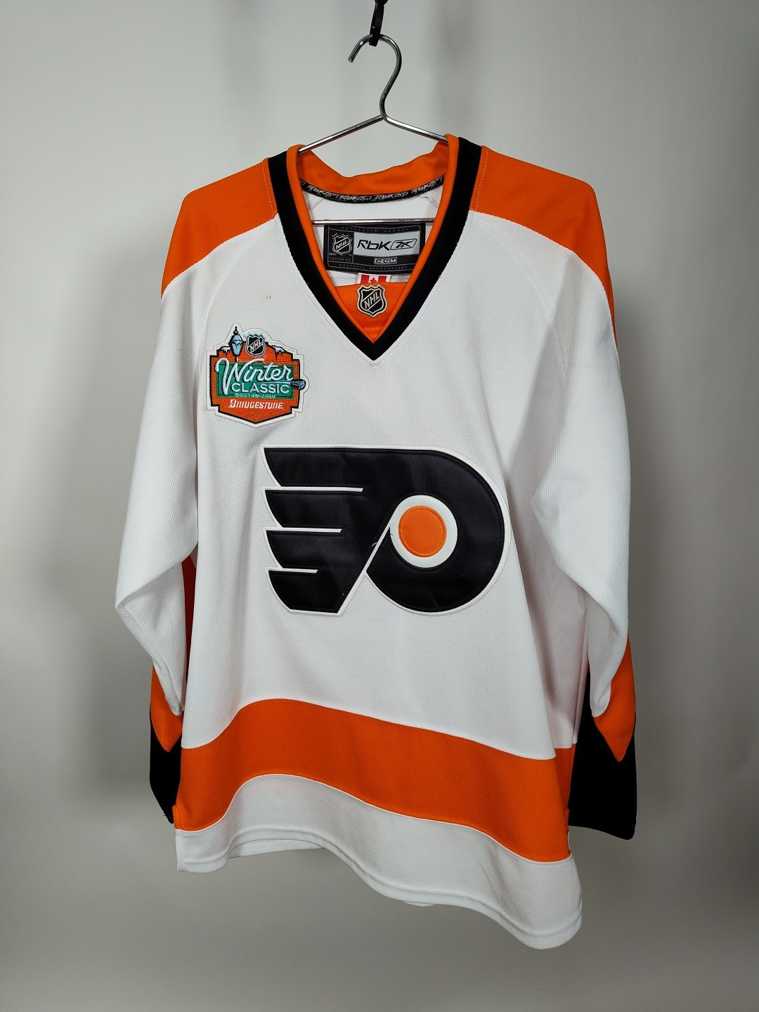 REEBOK Philadelphia Flyers Winter Classics 2010 Richards Jersey #18 Size 48