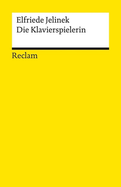 Elfriede Jelinek / Die Klavierspielerin. Roman / 9783150145678-image