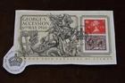 GB 2010 George V Accession 1910 m/s, Commemorative Stamps On Piece, Used, ex FDC