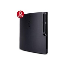 PS3 Konsole Slim 160 GB Cech 2504A in schwarz ohne alles (B-Ware) - als Ersatz
