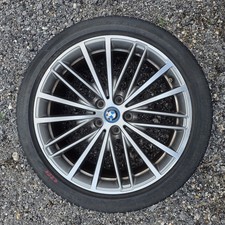 Oem 17-23 Bmw 530e G30 Wheel Rear Rim 19 Inch 6863423 Used
