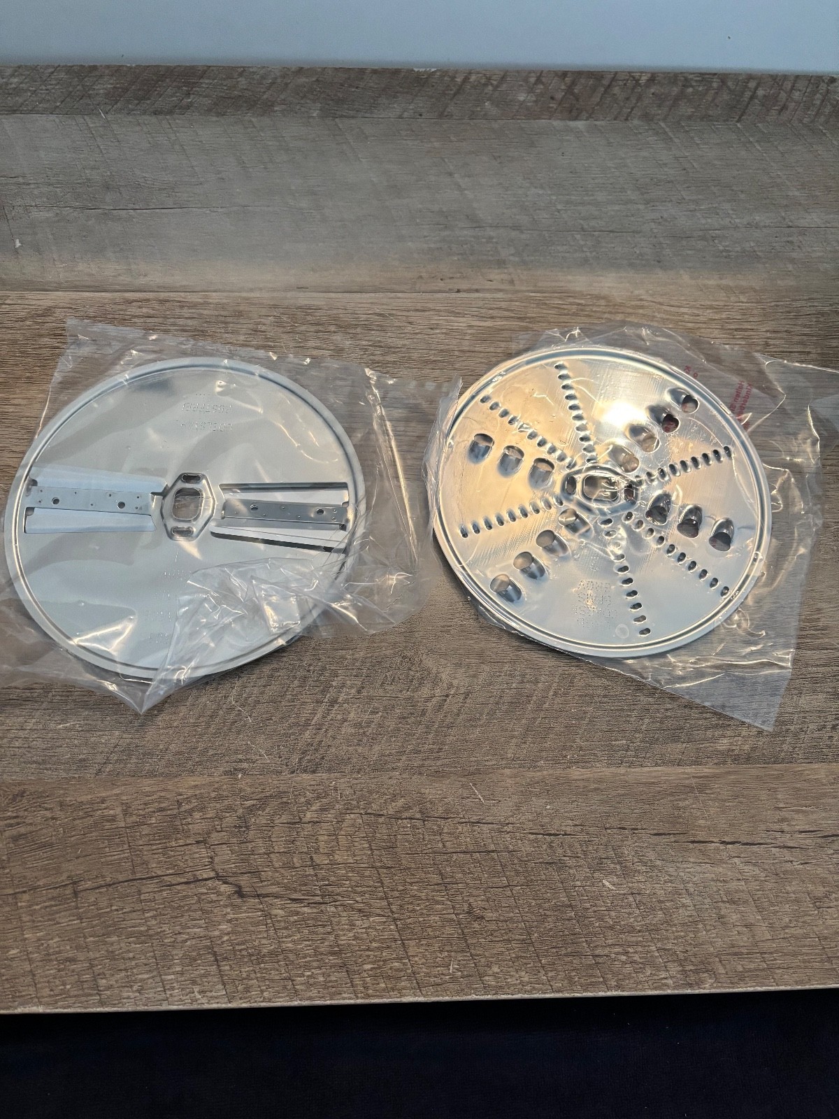 Food Processor Blade Lot - Edelstahl - 2 Pieces - 6 1/4 inches
