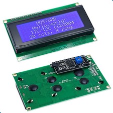 LCD2004 Display Module I2C 20x4 Blue Screen Character LCD IIC Serial Interface A