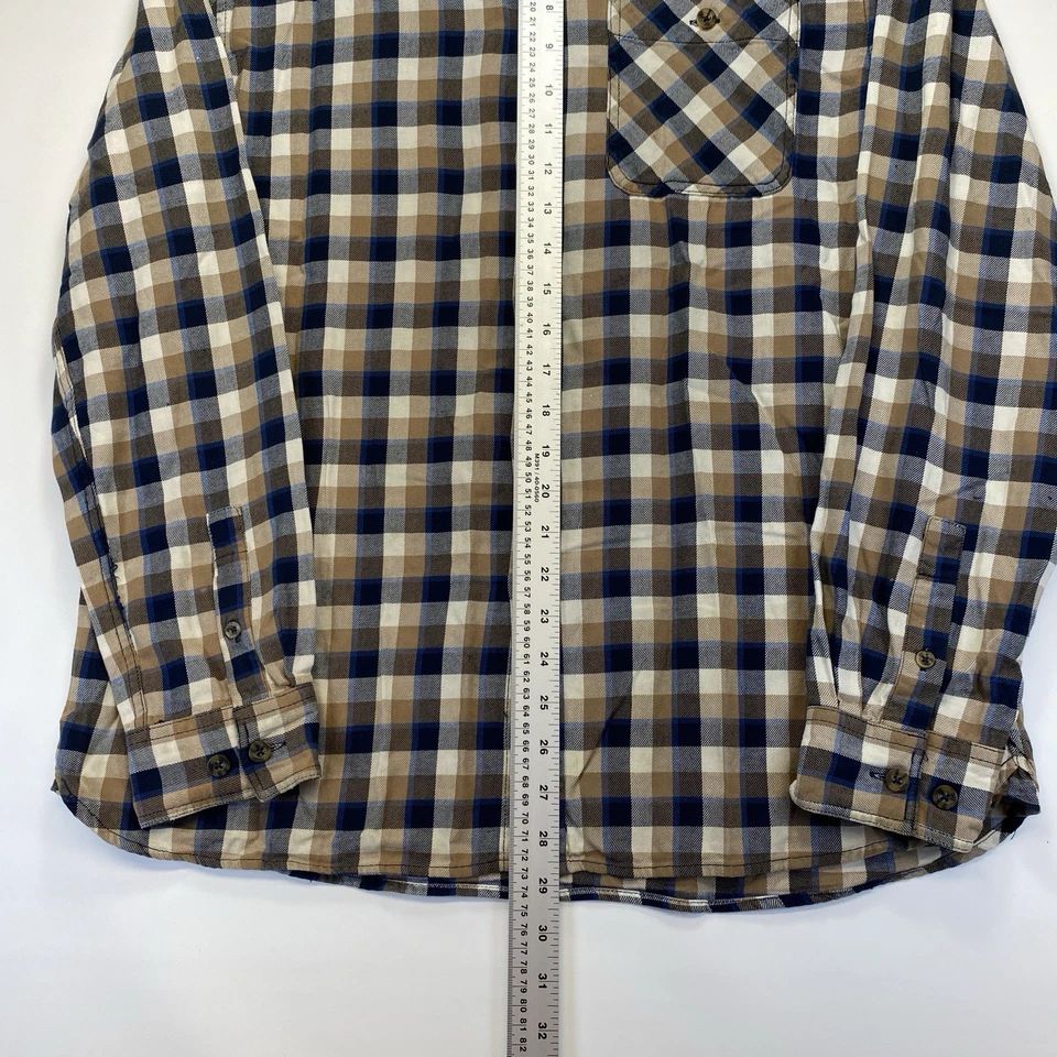 Boston Traders Flannel Button Up Shirt Mens Size Large - Image 3 of 4