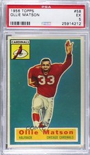 1956 Topps Ollie Matson #58 PSA 5 HOF 0e2