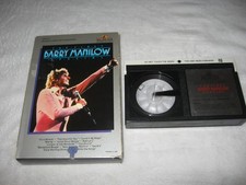 Rare Vintage 1982 Betamax Tape THE FIRST BARRY MANILOW SPECIAL MGM/UA Video
