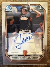 Jean Carlos Sio 2026 Bowman Chrome Auto Autograph 1st Prospect #CPA-JSL Giants