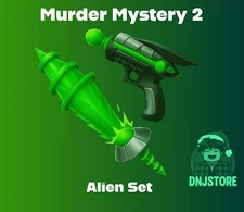 [🟢] Alien Set MM2 / Murder Mystery 2  / ‼️FAST DELIVERY ‼️ 🔪
