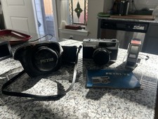 Vintage Petri 7s - 35mm Film Camera - 45mm Lens - 747998 PARTS/REPAIRs Untested